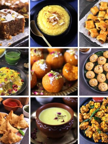 Diwali Recipes: Traditional Homemade Diwali Sweets, Snacks, and Mithai Gift Box Recipes.