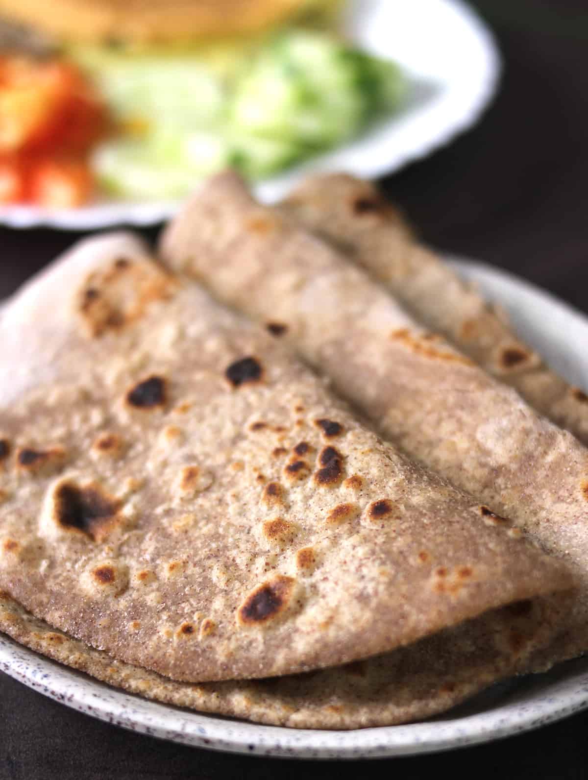 best, healthy multigrain roti or bread using multigrain atta