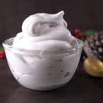 4 ingredient homemade marshmallow fluff, creme, meringue frosting for cakes, cupcakes, fudge, smore