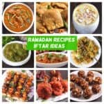 Best, easy and healthy Ramadan Recipes (Iftar food items) - Collage picture