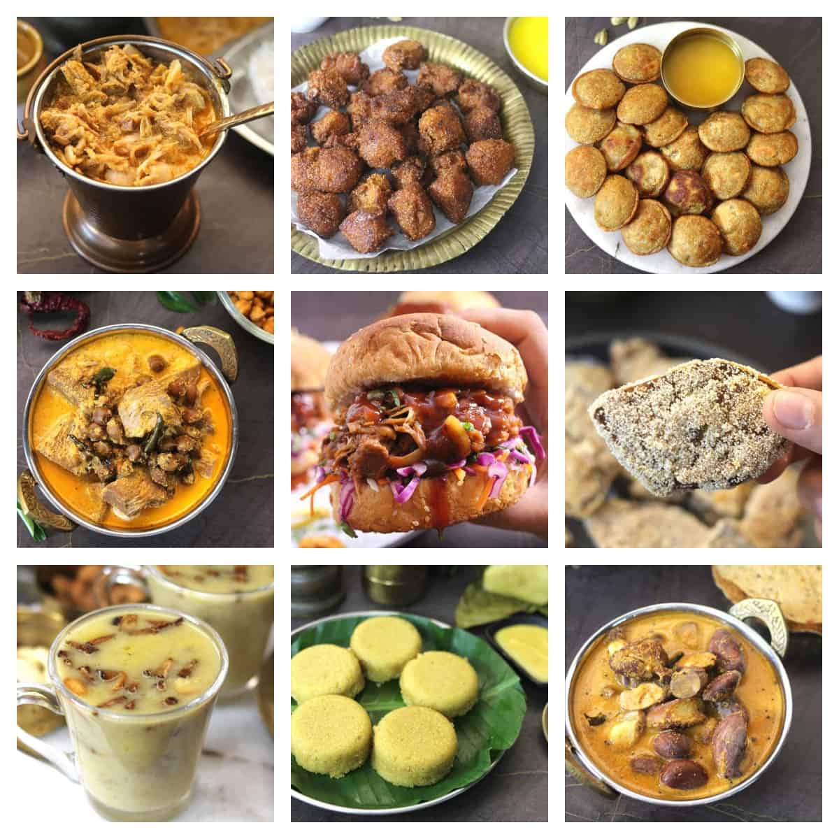 Picture of best and easy jackfruit recipes. 