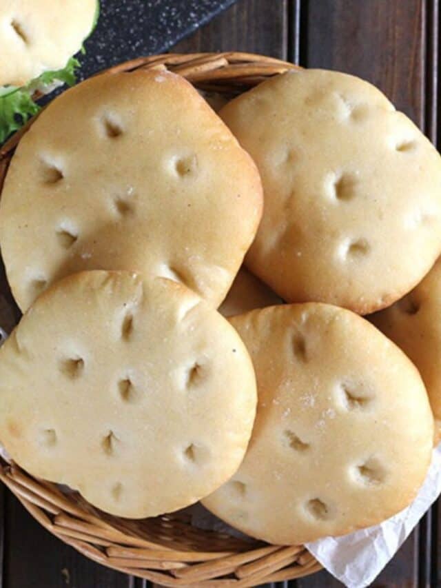 Homemade Sandwich Rolls | Easy Sandwich Bread Recipe