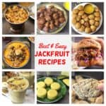Picture of best and easy jackfruit recipes.