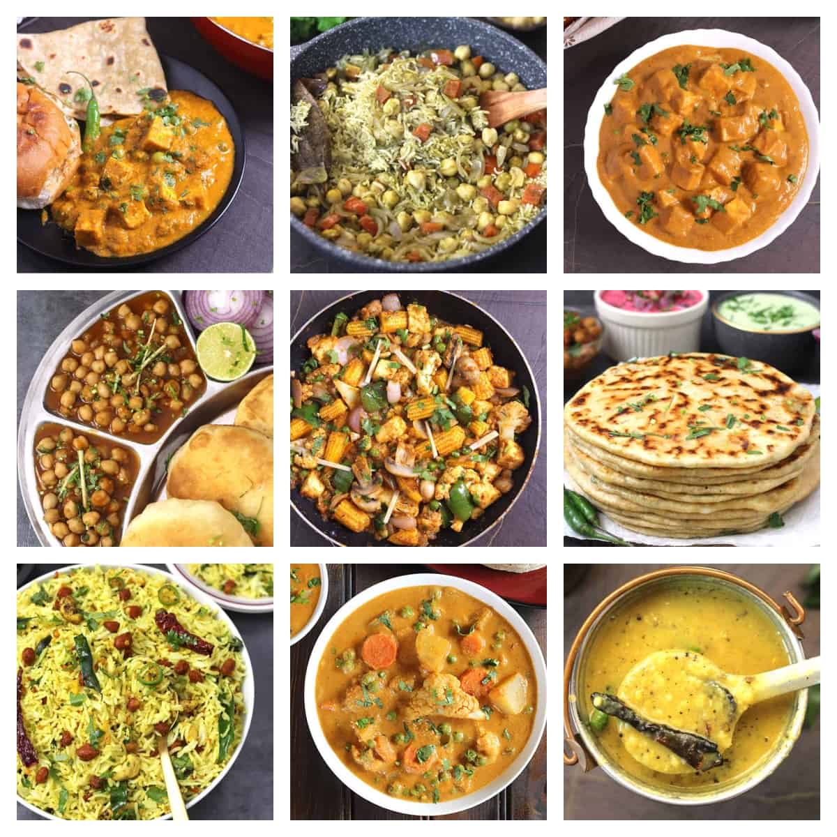 Vegetarian Indian Dinner Recipes Easy