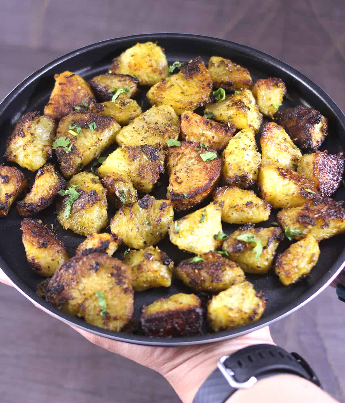 Lemon roasted potatoes | Greek flavored potato | Herbed potatoes with garlic and butter. 