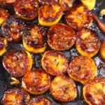 Caramelized Plantains | Pan Fried Caramelized Bananas - Best Plantain recipe for dessert, snack.