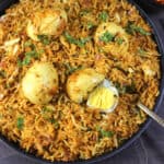 Egg rice recipe | Egg Pulao | Simple lunchbox and dinner ideas with boiled eggs and rice.