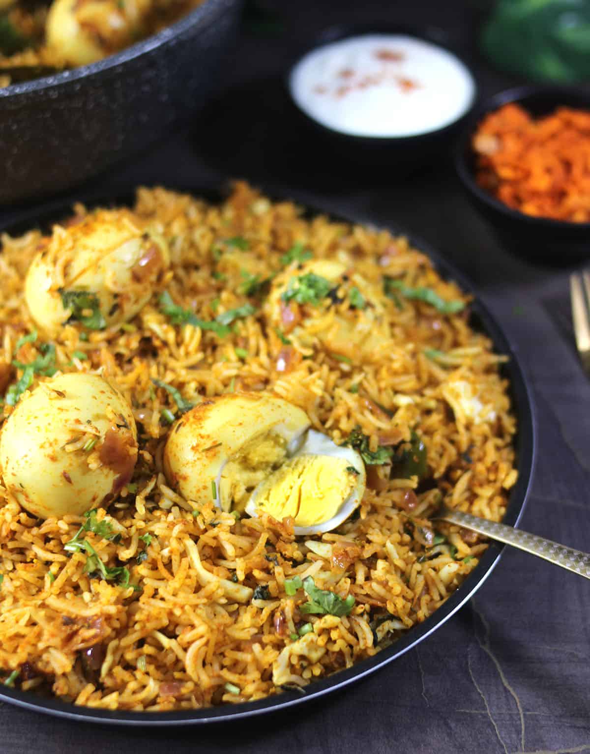 Simple boiled egg and rice recipe. Indian masaledar anda pulao for quick lunch and dinner. 