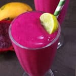 Dragon fruit smoothie recipe | Smoothie for weight loss, breakfast, and post-workout.