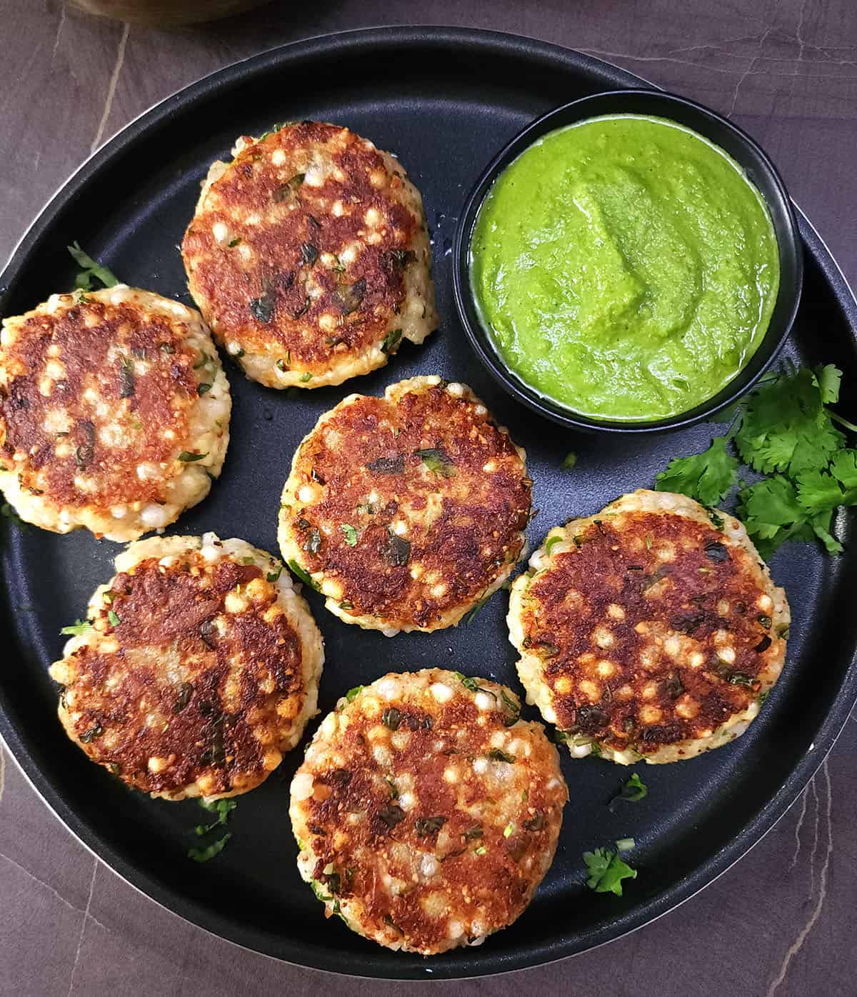 Sabudana Tikki with aloo and paneer. Sago Cutlet. Tea time snack & Vrat recipe.