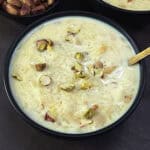 Doodh Pak Recipe | Traditional Indian Rice Pudding Dessert | Rice Kheer Sweet.