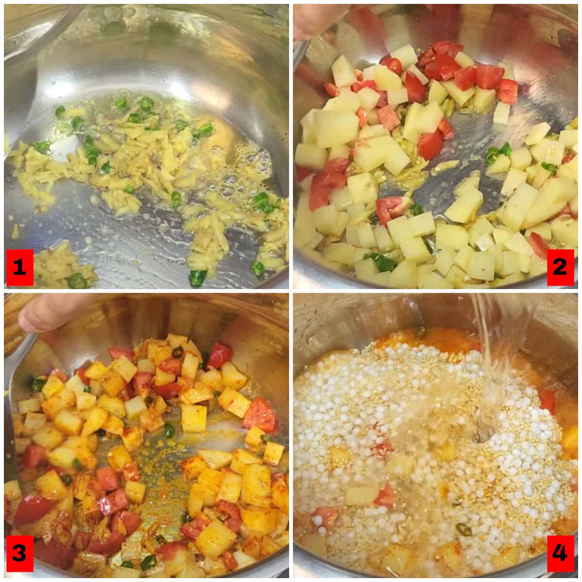 How to make khichdi in pressure cooker and instant pot?
