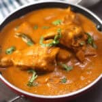 Chicken korma recipe - an authentic and easy chicken side dish or curry for lunch and dinner.