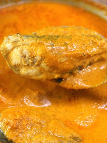 Coconut Fish Curry - Mangalorean Style | Easy Fish side dish for lunch and dinner.