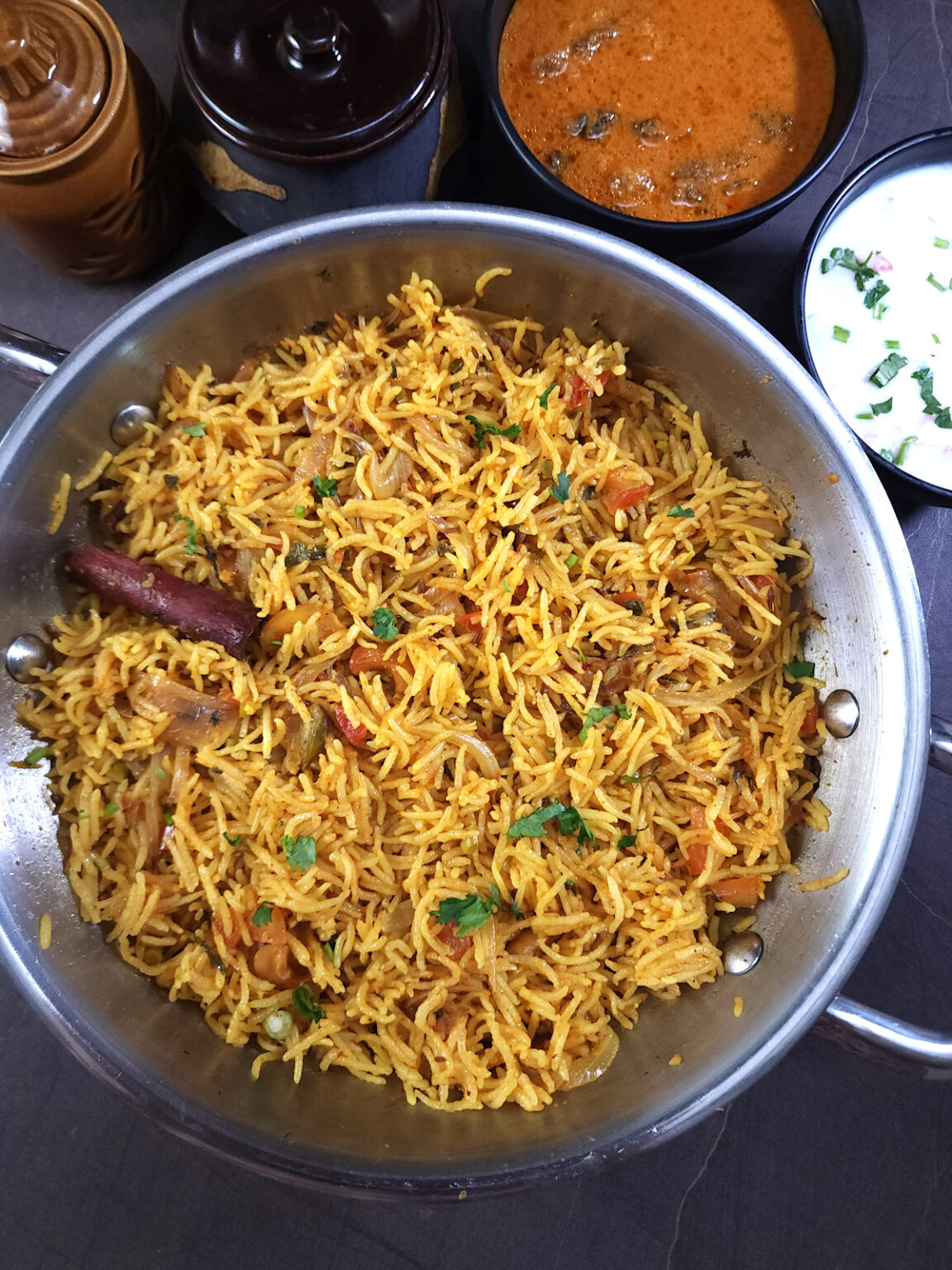 Biryani Rice Recipe | Kuska Rice - Cook with Kushi