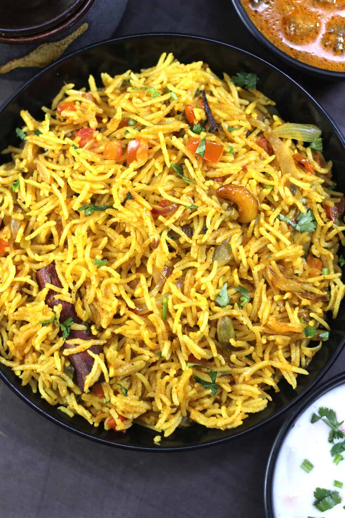 Biryani Rice Recipe | Kuska Rice - Cook with Kushi