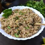 Cilantro Lime Quinoa - Mexican Quinoa for meal prep, salad bowls, vegan and gluten free diets.