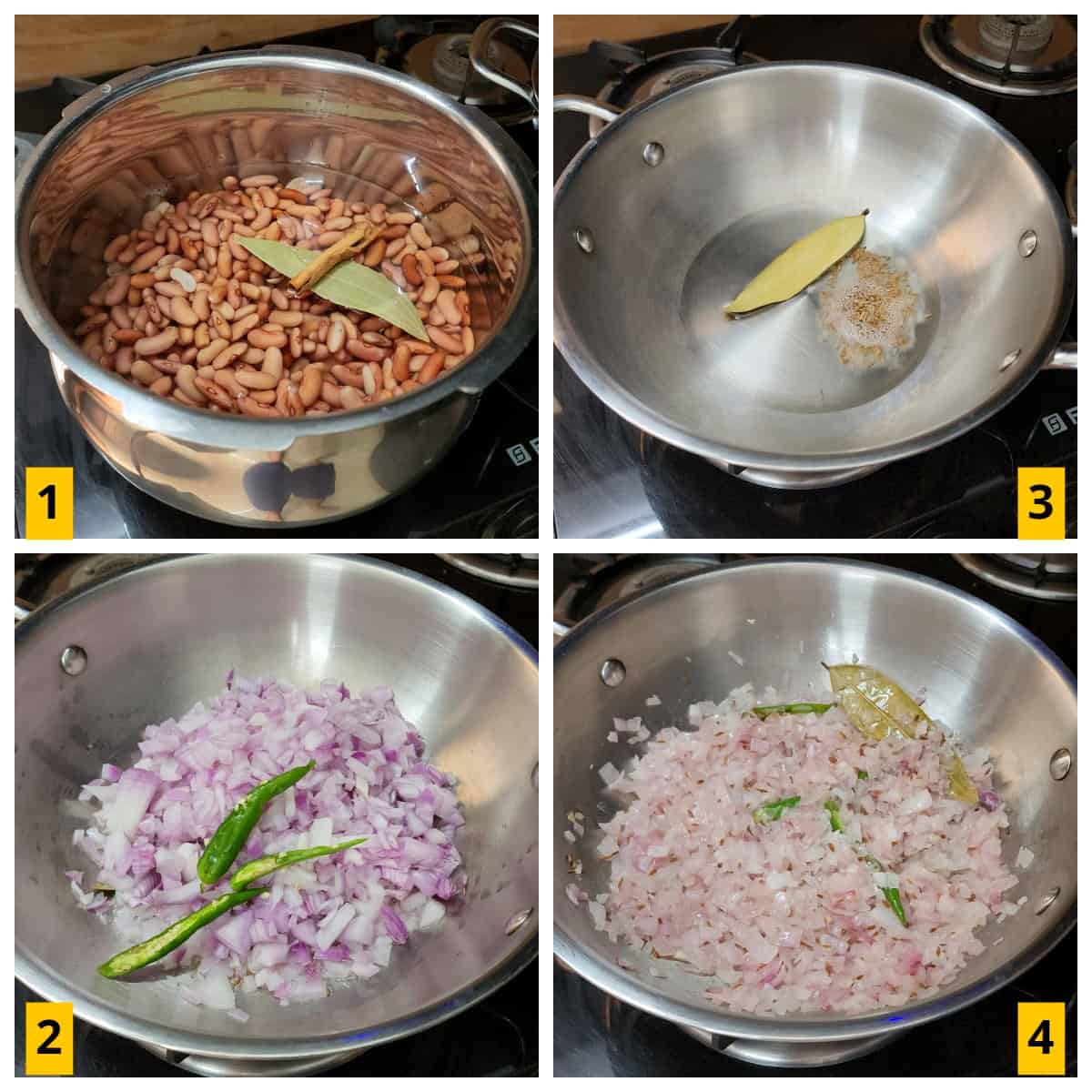 How to cook rajma or dried kidney beans?