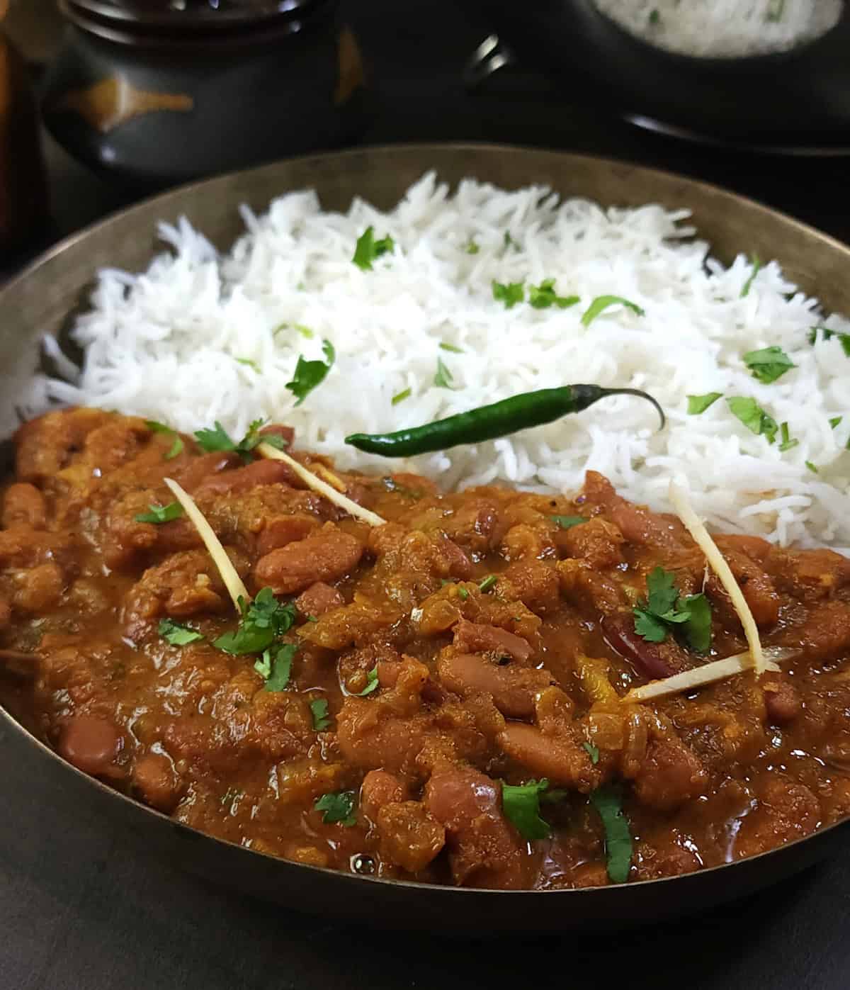 Rajma Masala | Kidney bean curry recipe | Rajma Chawal - Vegetarian lunch and dinner recipe.