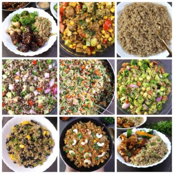 Easy & healthy quinoa salad recipes for weight loss, protein-rich diets, meal prep, and more.
