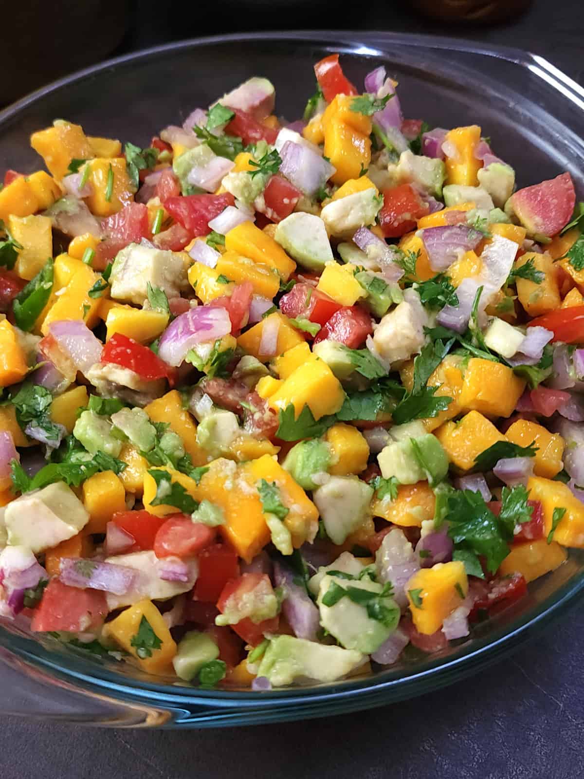 Fresh Mango Avocado Salsa Recipe | Homemade Summer Salsa | Quick Appetizer & Side.