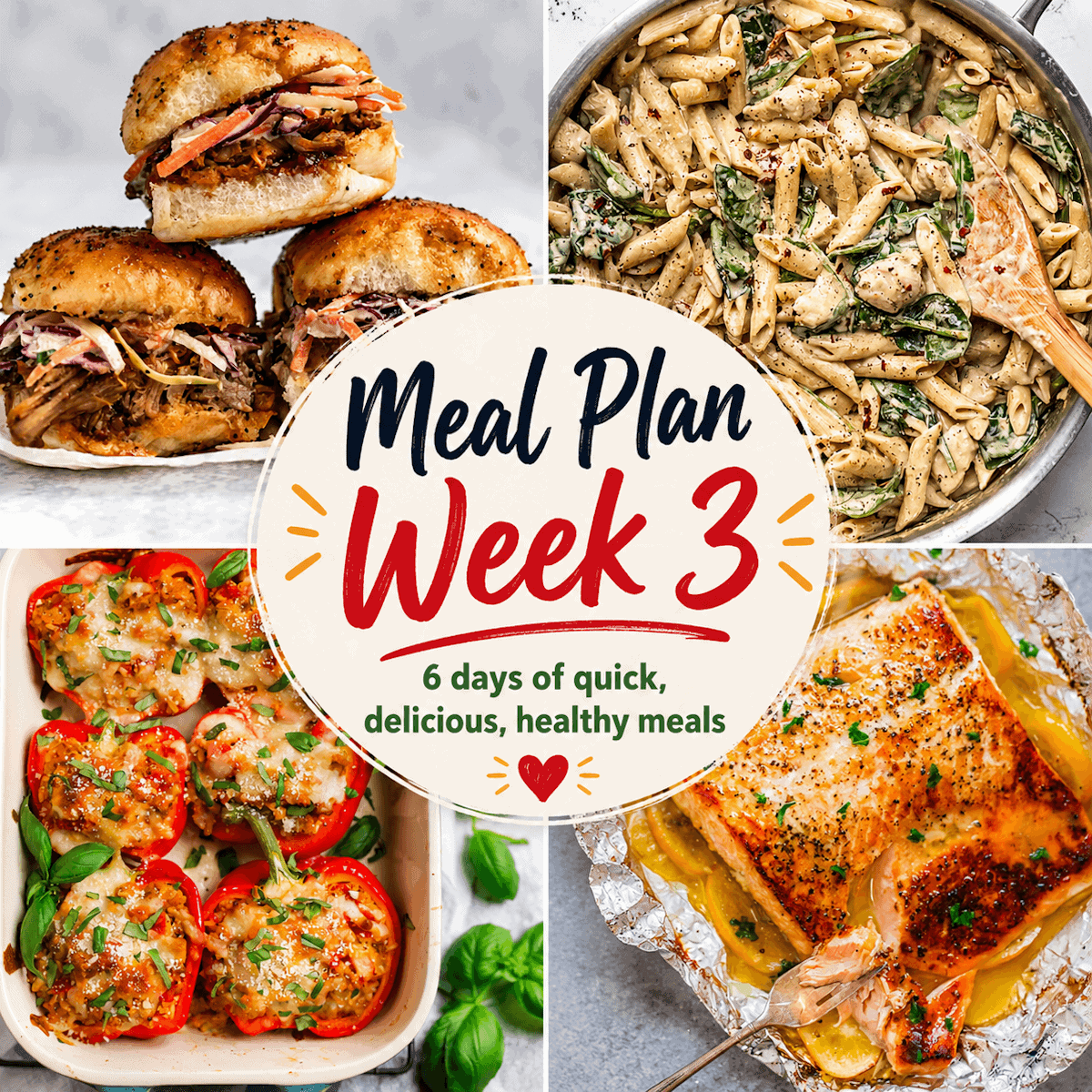 Weekly Meal Plan 3