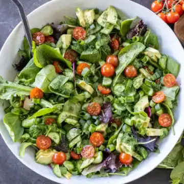 Garden Salad in a Bowl by momsdish