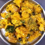 Mangalore Dudde Upkari (Pumpkin Stir-Fry or Kaddu Ki Sabzi). Side dish for lunch and dinner.