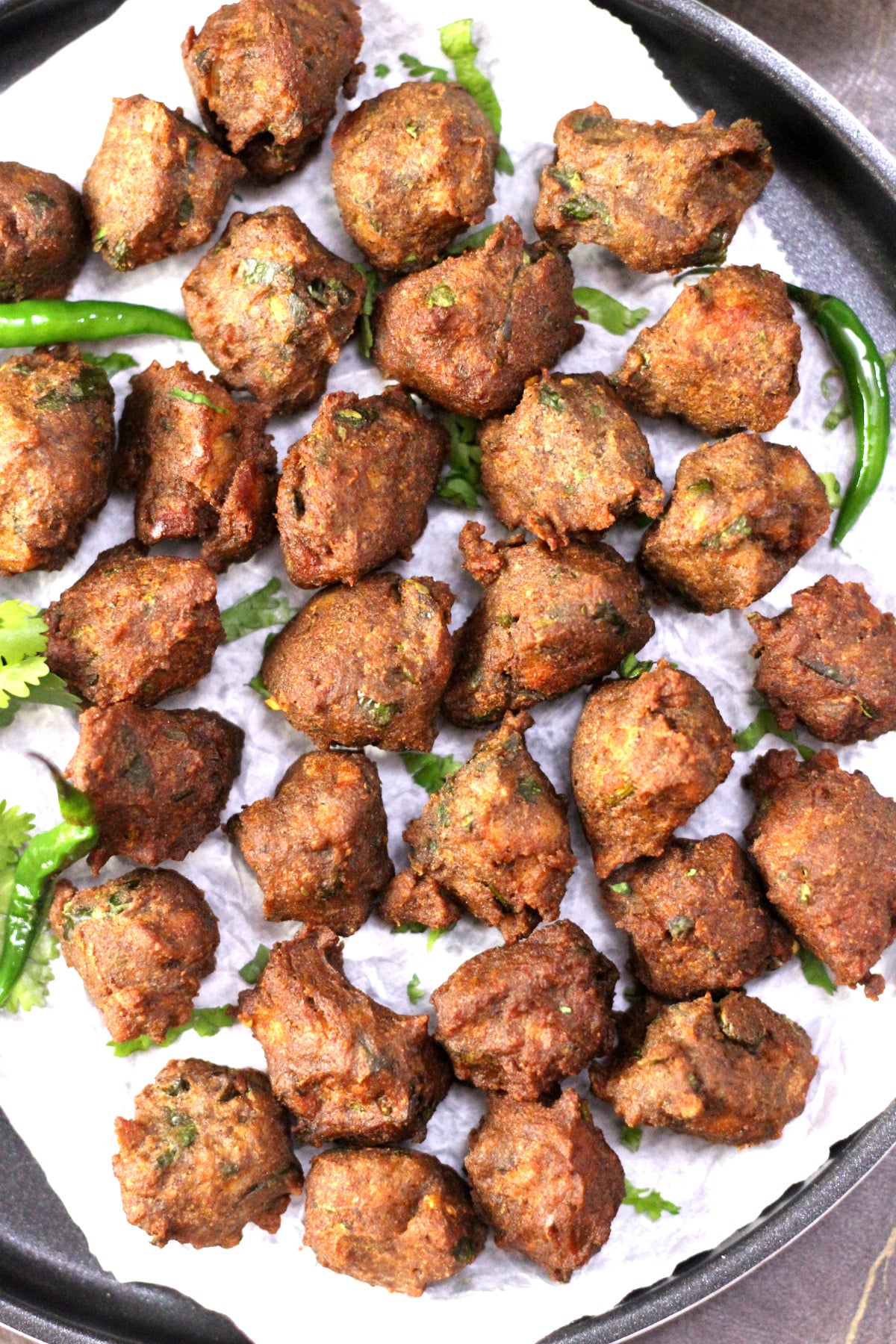 Crispy Kuttu Pakoras | Buckwheat Fritters | Vrat Friendly Snack | Indian Gluten Free Snack.