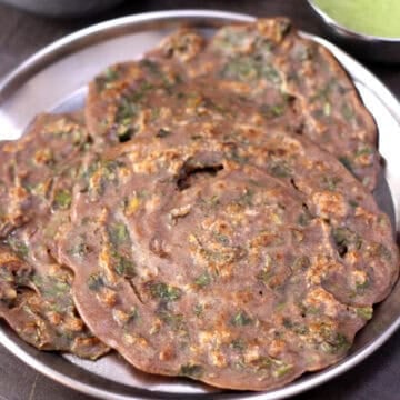 Singhara Atta Cheela | Vrat Ka Chilla | Indian Fasting Recipe for Breakfast or a Light Meal.
