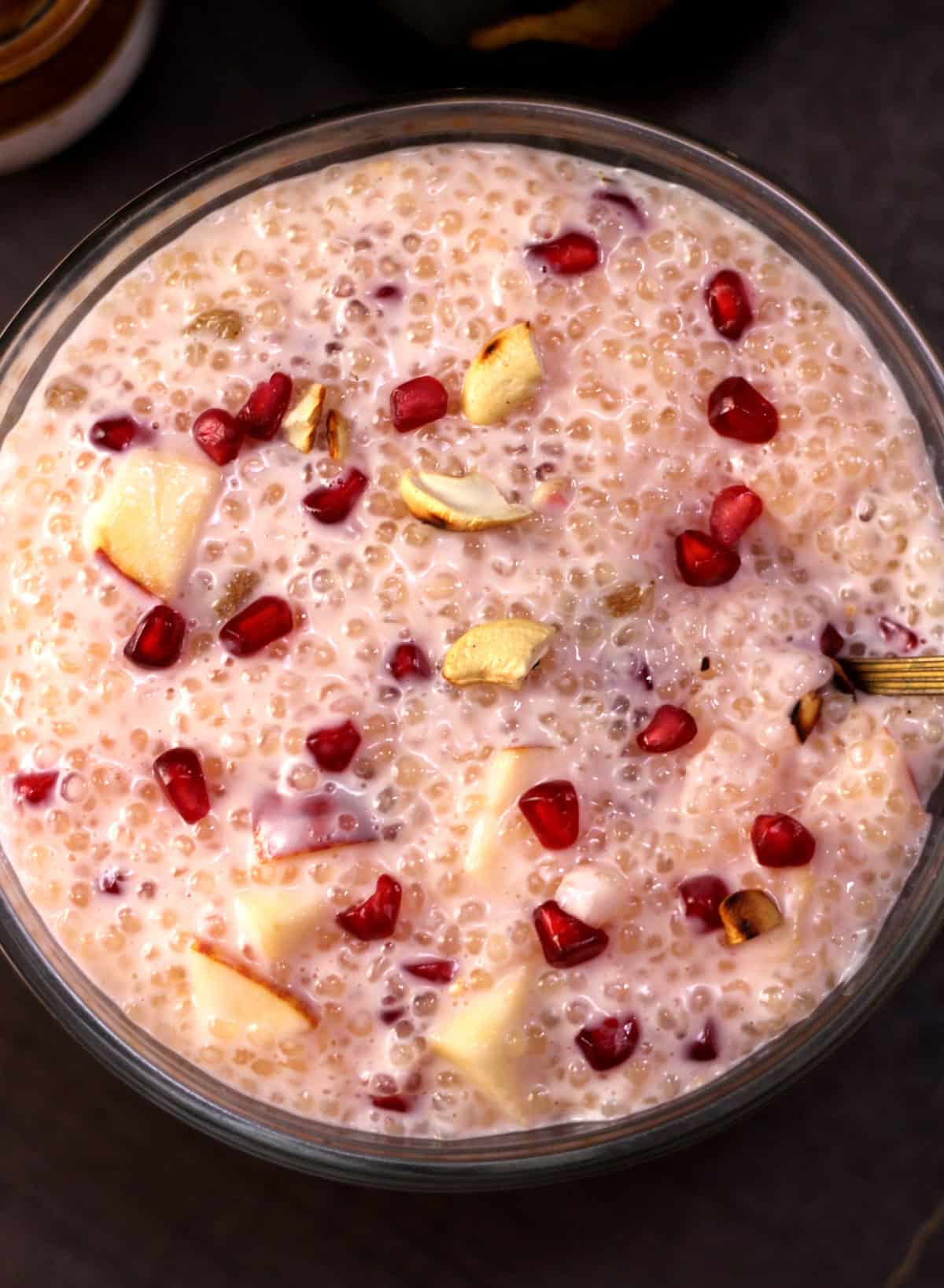 Creamy Tapioca Pudding | Sabudana Pudding | Easy Sago Dessert Recipe.